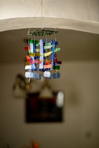glass Wind chimes